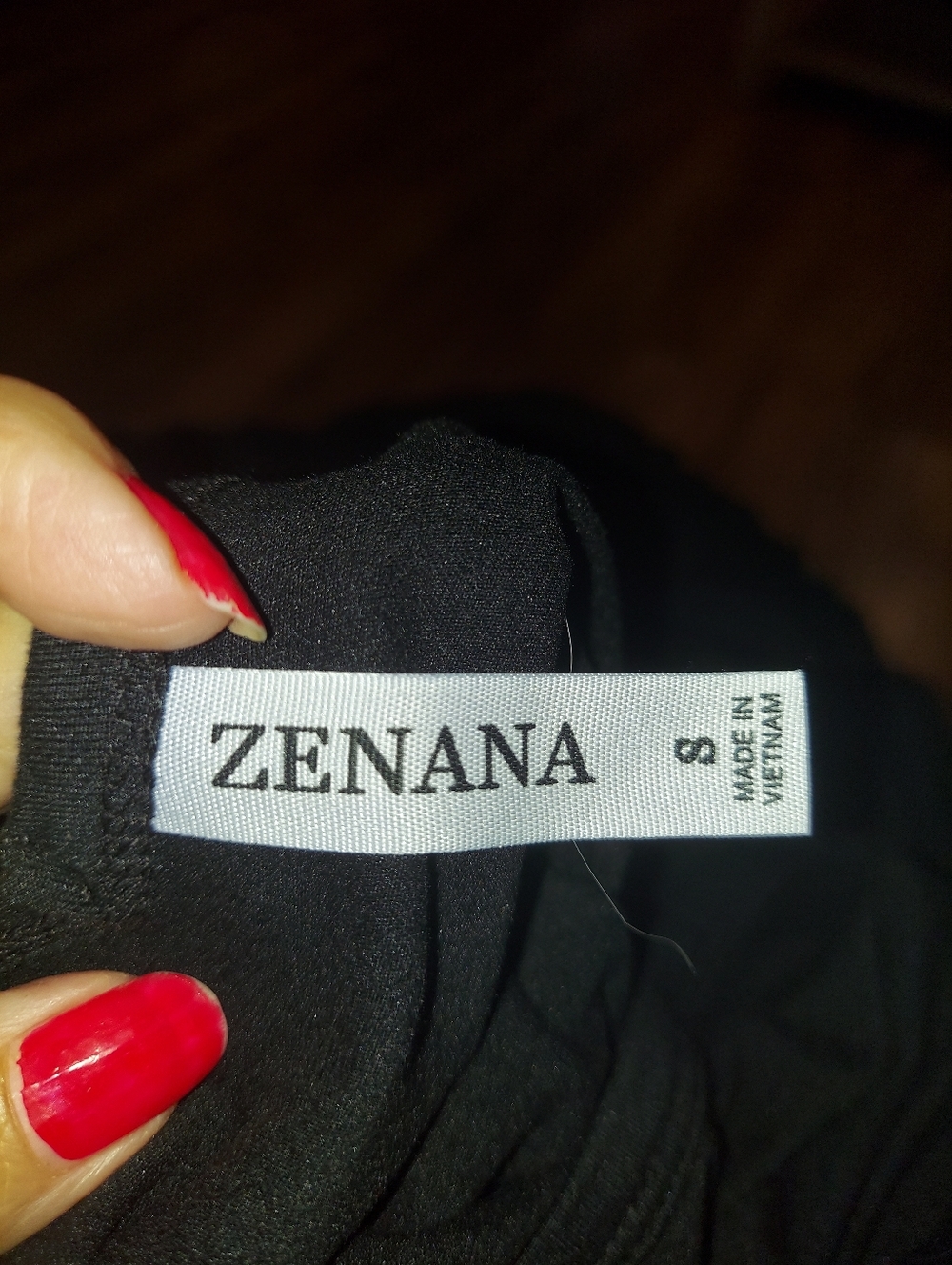 Zenana V Neck Cami Maxi Tiered Ruffled Dress Stretch Side Pockets Black Size S - Picture 5 of 5